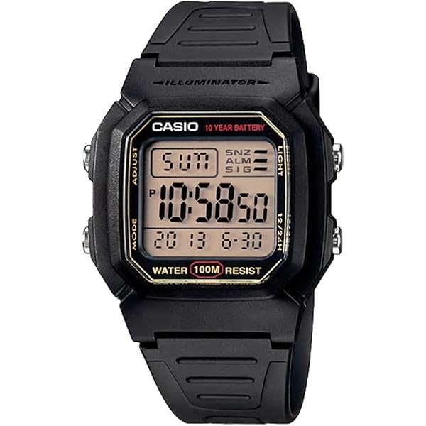 Amazon | Casio W800HGシリーズ | メンズデジタルウォッチ | 100